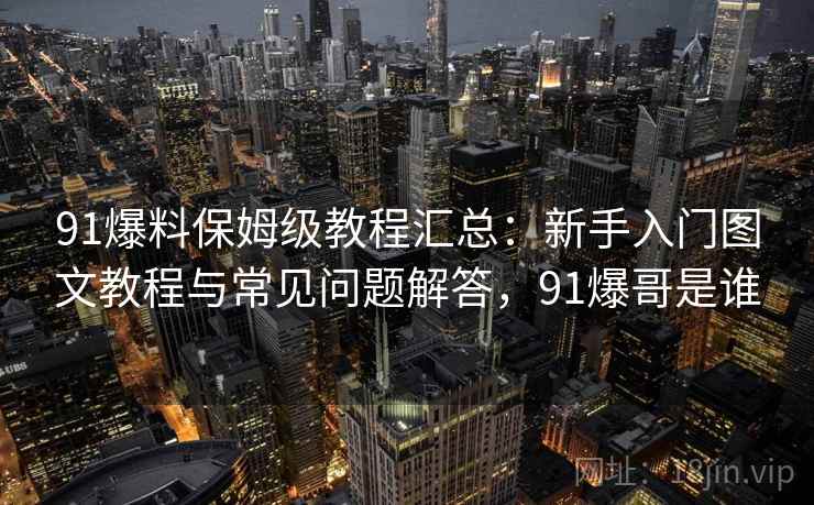 91爆料保姆级教程汇总：新手入门图文教程与常见问题解答，91爆哥是谁