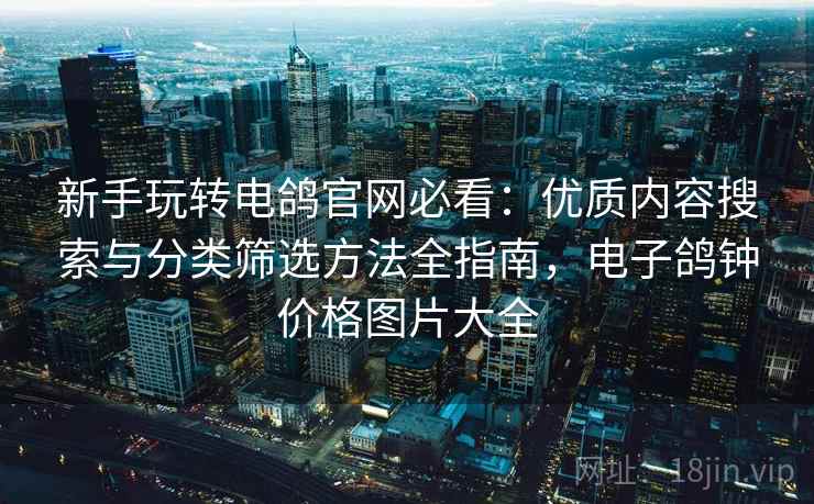 新手玩转电鸽官网必看：优质内容搜索与分类筛选方法全指南，电子鸽钟价格图片大全