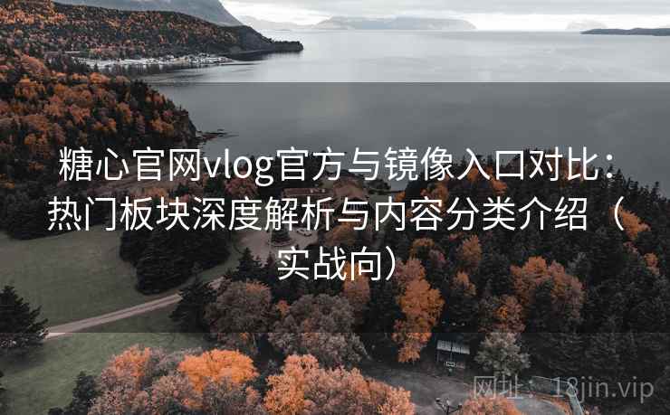 糖心官网vlog官方与镜像入口对比：热门板块深度解析与内容分类介绍（实战向）