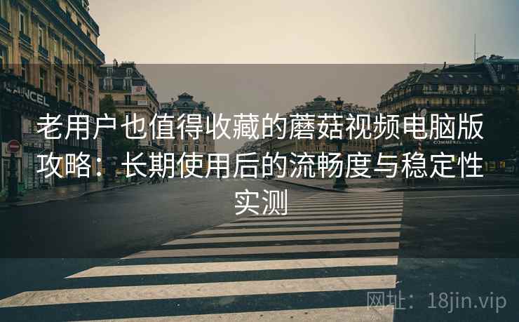 老用户也值得收藏的蘑菇视频电脑版攻略:长期使用后的流畅度与稳定性实测 老用户也值得收藏的蘑菇视频电脑版攻略:长期使用后的流畅度与稳定性实测