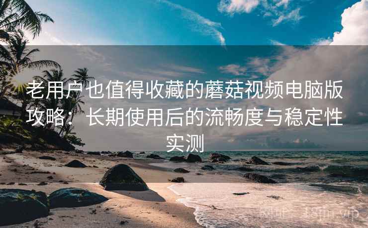 老用户也值得收藏的蘑菇视频电脑版攻略：长期使用后的流畅度与稳定性实测