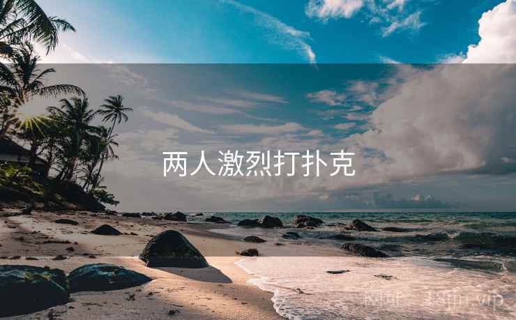 两人激烈打扑克